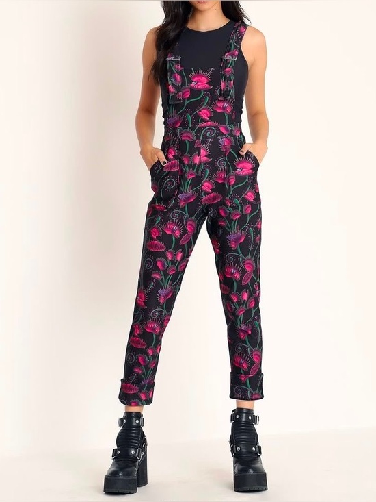 Blackmilk Pants - Blackmilk Limited Edition Eat Flies Overalls size M